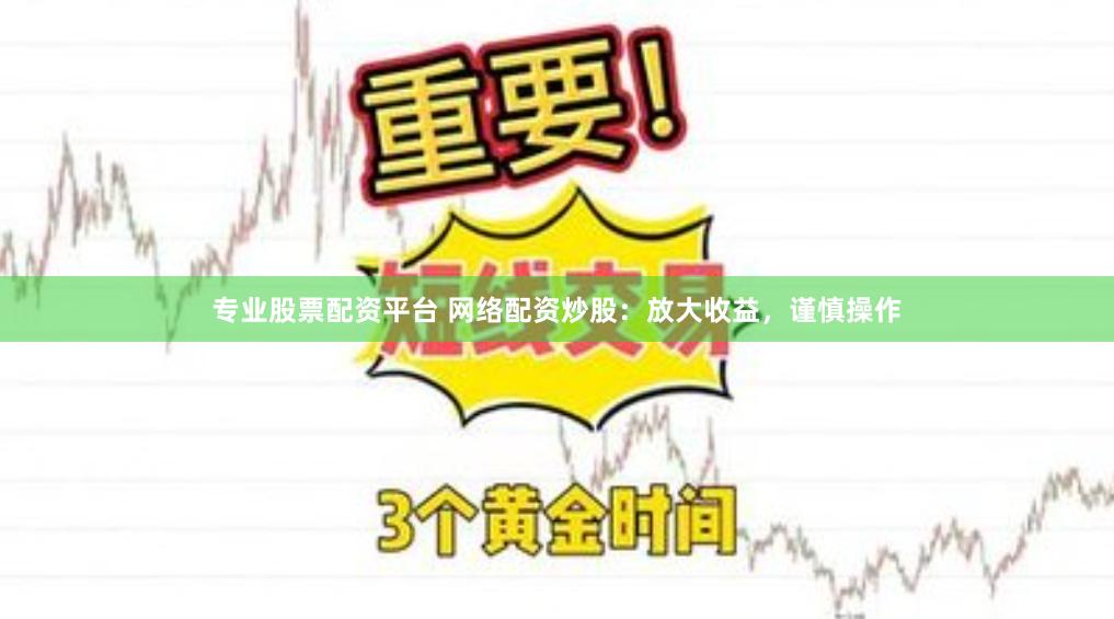 专业股票配资平台 网络配资炒股：放大收益，谨慎操作